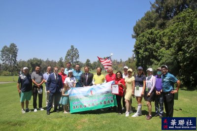 <b>2021洛杉矶美亚高尔夫“会长杯”友谊赛国庆日挥杆</b>